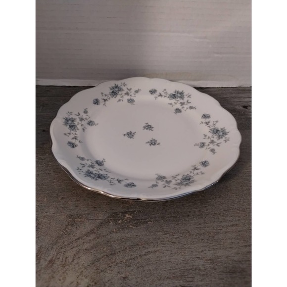 Johann Haviland Bavaria Germany Blue Garland China 7 3/4" Salad Plate - Picture 1 of 5